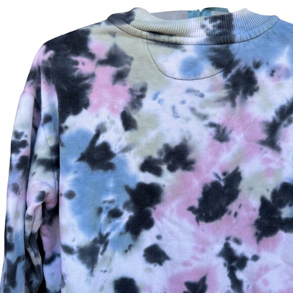 90 Degree by Reflex Tie Dye Crop Sweatshirt Size S - Picture 8 of 12